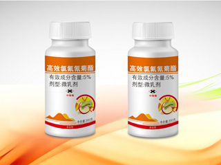 5%高效氯氟氰菊酯微乳剂